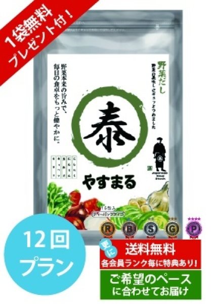 画像1: 野菜だし　定期便（12回プラン） (1)