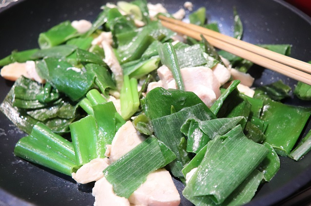 混ぜ合わせて待機