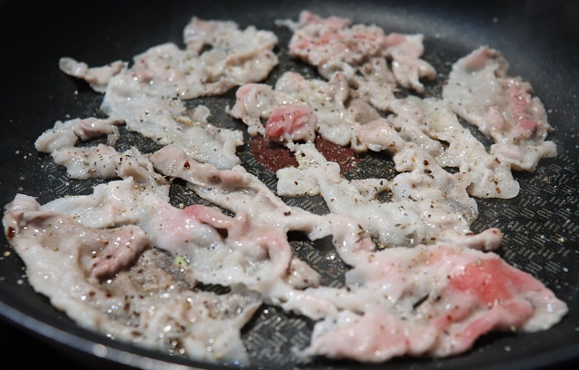 カリカリ豚肉のゴーヤ炒め 2