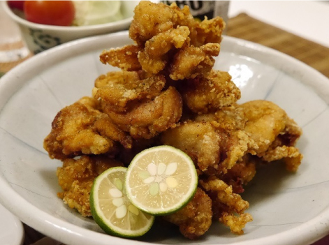 鶏もも肉の唐揚げ
