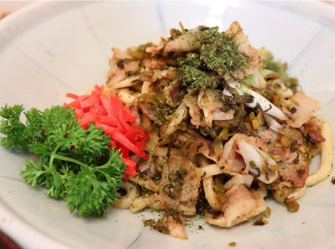 高菜焼きうどん