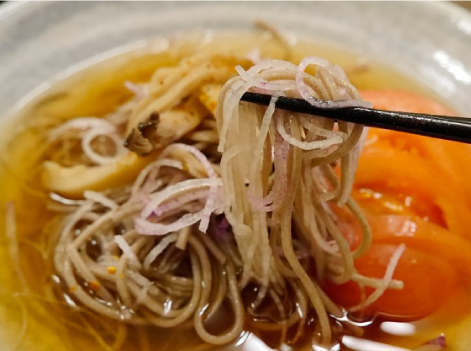 ダイエット鶏出汁だいこん蕎麦