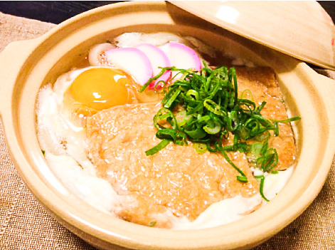 やすまるの鍋焼きうどん